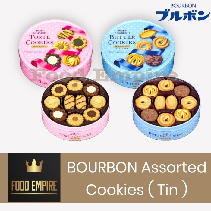 

BOURBON Assorted Butter Cookies & Torte Cookies Biskuit Jepang Aneka Rasa