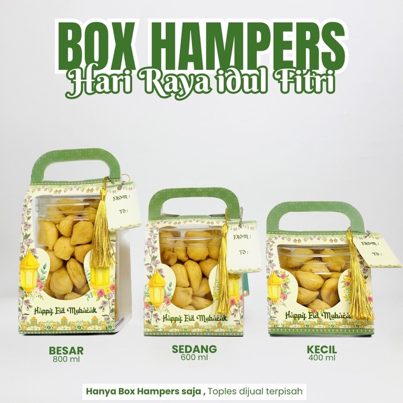 

[READY STOK ] Box Hampers Hari Raya | Box lebaran