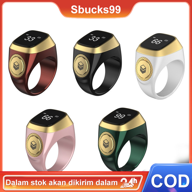 Tasbih Digital IQIBLA Zikr Ring Iqibla Cincin Tasbih Digital Cincin Bluetooth Ring Intelligent Pray