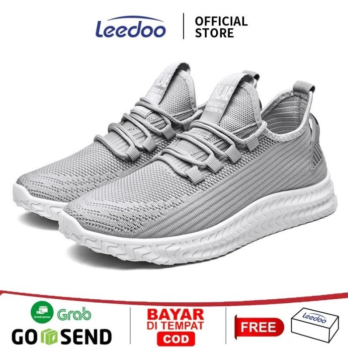 Leedoo Sepatu Pria Sepatu Olahraga Sepatu Sneakers Fashion Pria MR109