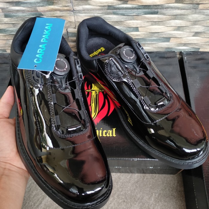 sepatu pdh tactical tali putar/sepatu PDH tali putar tni polri
