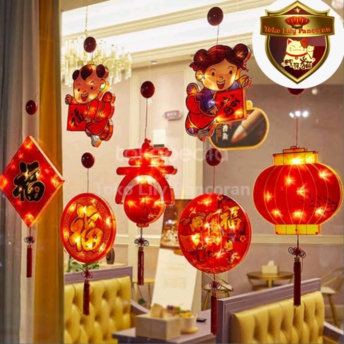 Cuci Gudang Lampu Imlek / Lampu Lampion / Lampu Hias Baterai