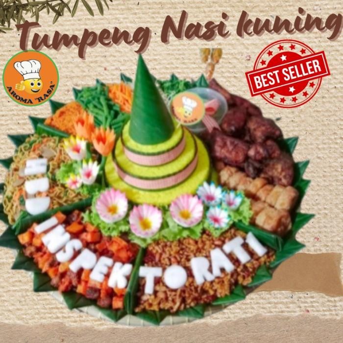 Nasi Tumpeng /Tumpeng Nasi Kuning 20 Porsi New 100 % Original