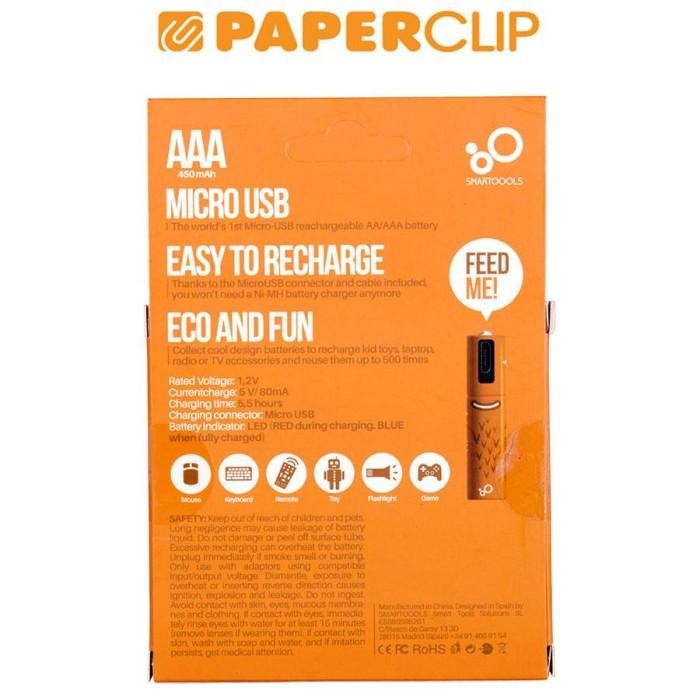 Battery Baterai Smartoools Mic Usb Rech Aaa Termurah 100 % Original