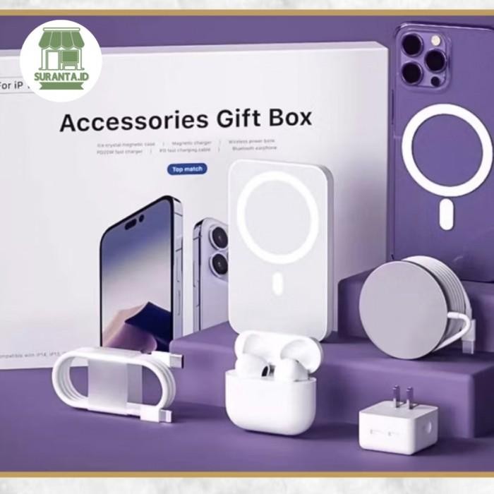 

Original Set Accesories Gift Box Ip New 100 % Original