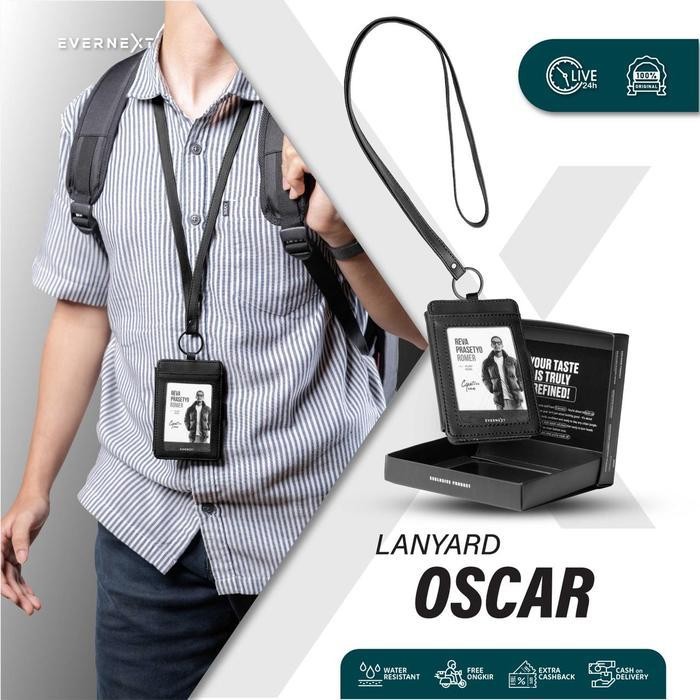 

Evernext - Lanyard Kartu Id Card Holder Name Tag Kantor Tas Kalung Dompet Kartu Gantung Oscar Termurah 100 % Original
