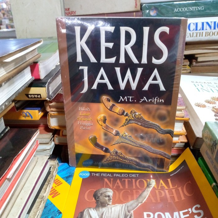 buku keris Jawa baru original