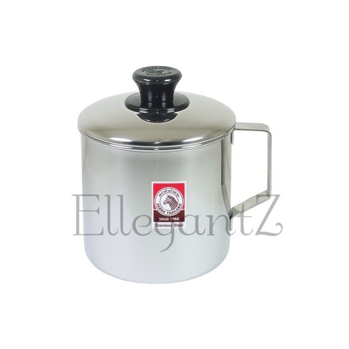 TERBARU Mug Stainless Steel Zebra Cangkir Stainless Steel Zebra 10cm (110110)