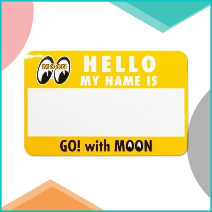 

Hello My Name is Sticker 07D35Z4 promo