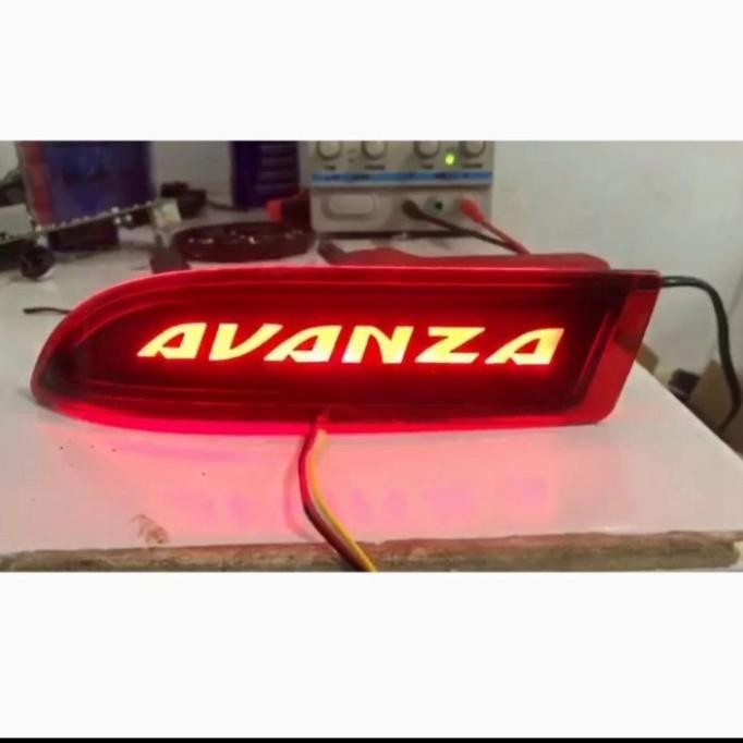 LAMPU LED REFLEKTOR BEMPER TOYOTA AVANZA 2012+2020