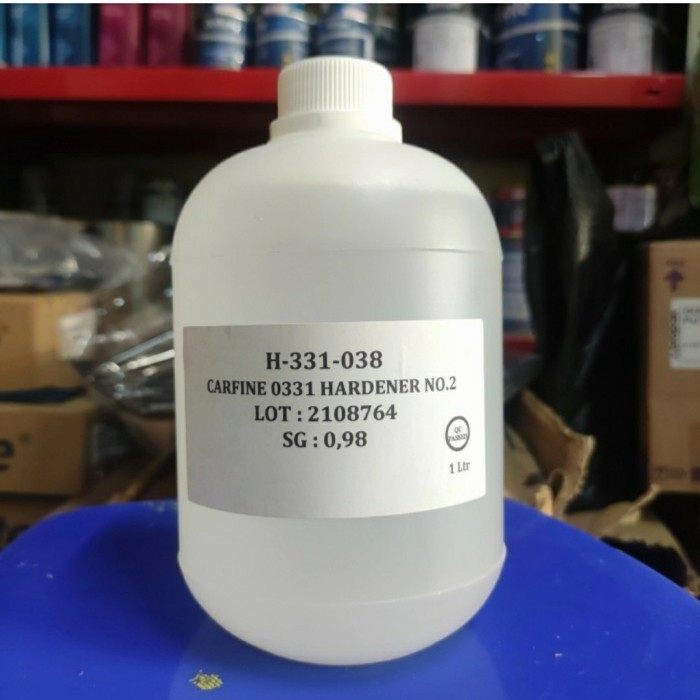 HOT SALE HARDENER CARFINE / Pengeras Clear Coat /Pernis 1L Keras Anti Ketok