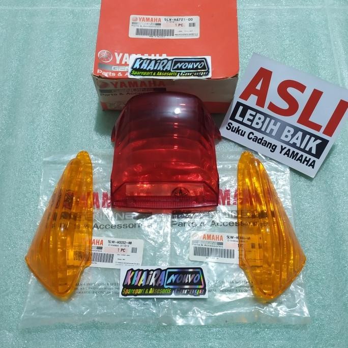 Mika stoplamp nouvo lele original mika lampu belakang nouvo lele ori