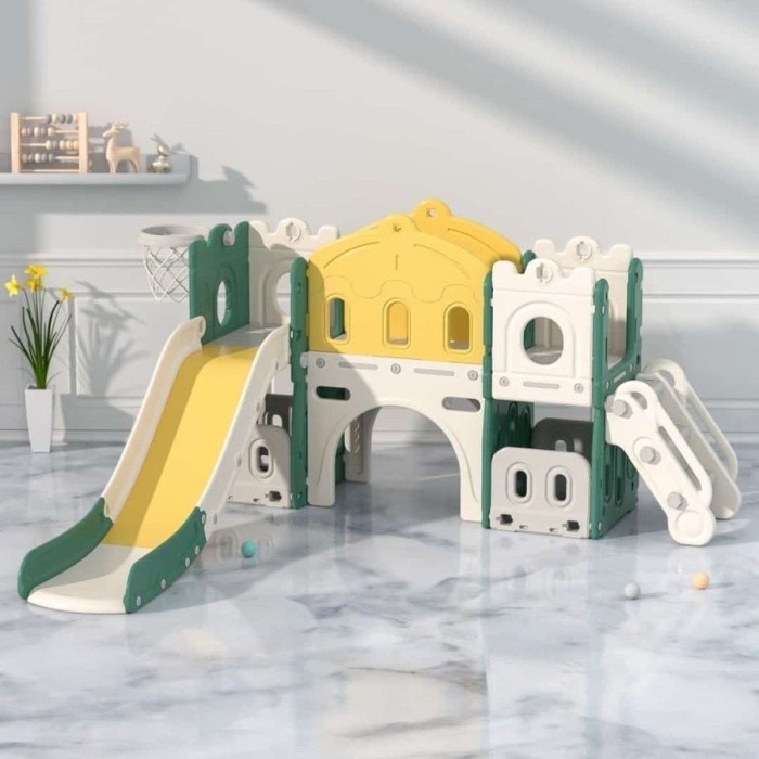 JUMBO BONUS MANDI BOLA perosotan set terowongan playground playhouse