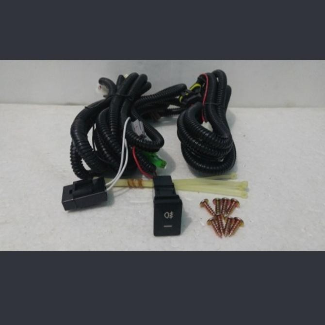 FOGLAMP MOBIL VIOS KOMPLIT 2008+2011 LAMPU KABUT