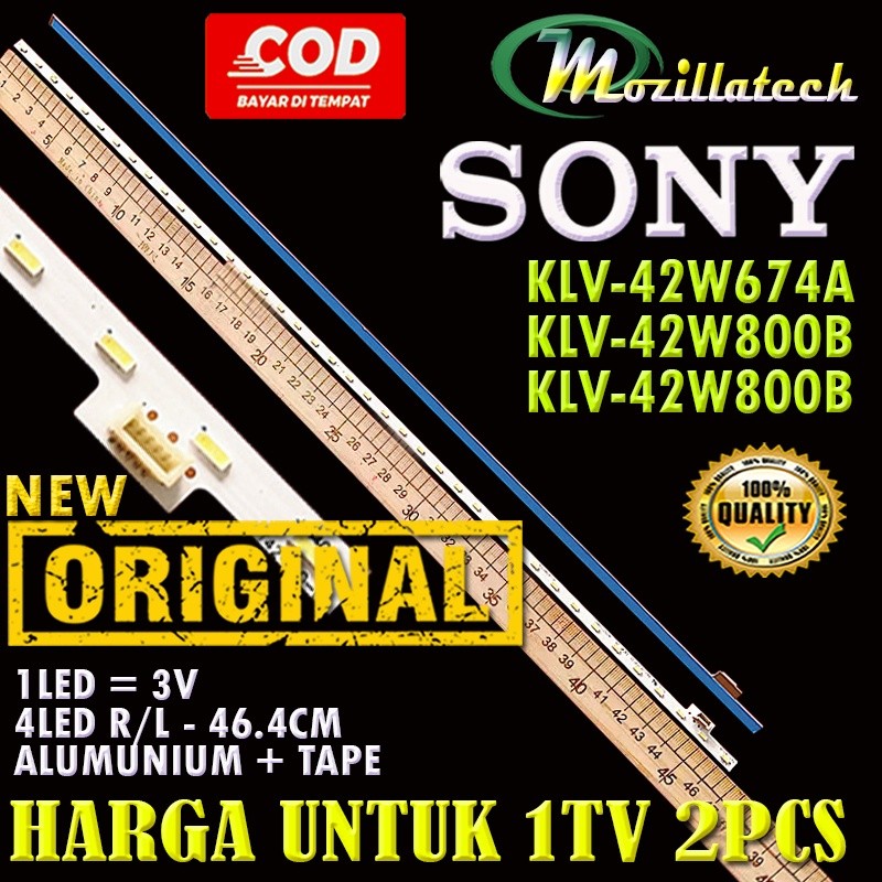 BACKLIGHT TV LED SONY 42 KDL-42W674A KDL-42W800B KDL-42W800A KDL42W674A KDL42W800B