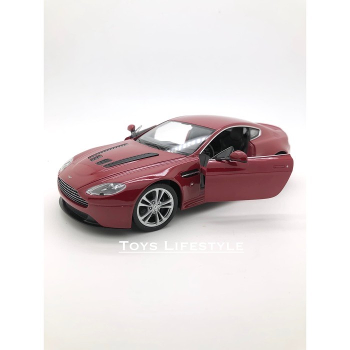 Super Murah Welly Diecast - Aston Martin V12 Vantage (Merah) Sale