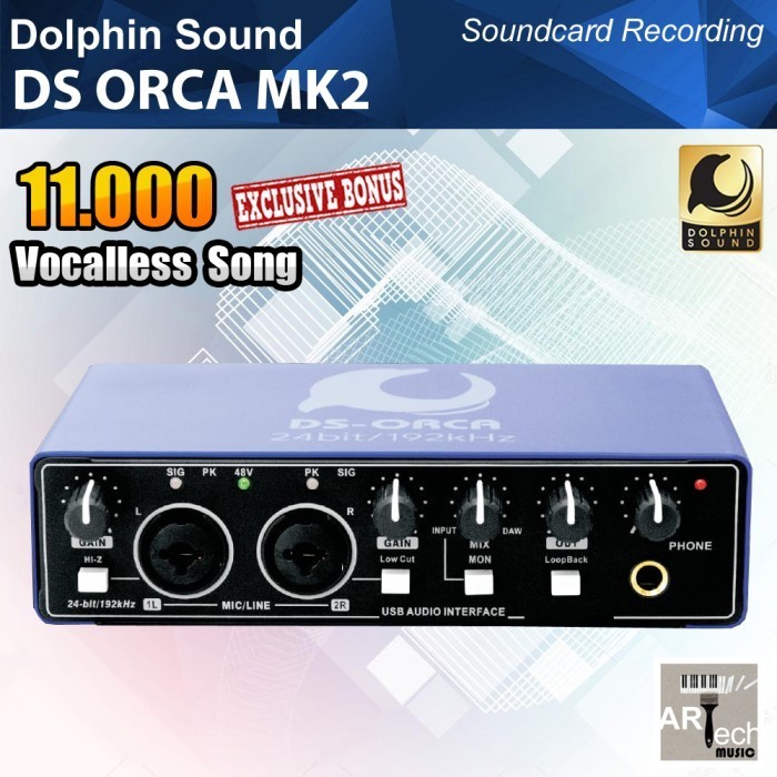 Dolphin Sound DS ORCA / DS-ORCA Audio Interface Soundcard Recording