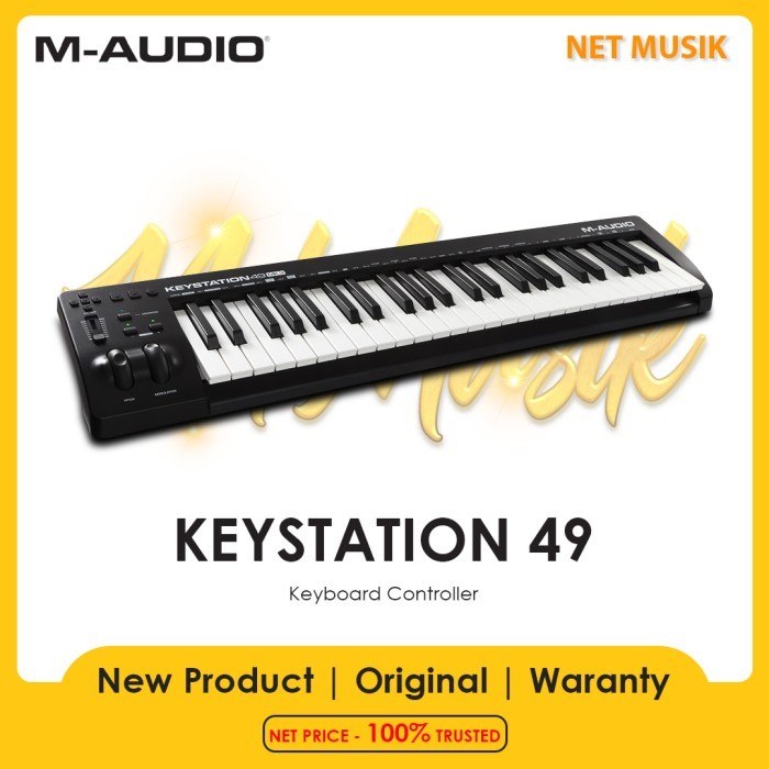 M Audio Keystation 49 MK3 Keyboard Midi Controller