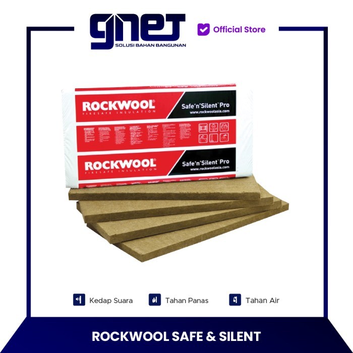 ROCKWOOL SAFE & SILENT Insulasi Dinding Peredam Suara & Panas