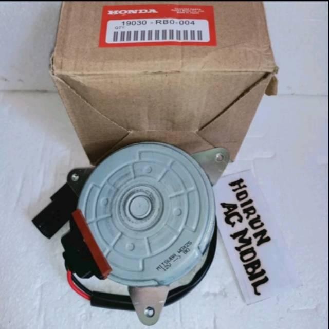 Motor Extra Ekstra Fan Condensor Kondensor Radiator Ac Mobil Honda Brio Merk Mitsuba Imitasi (Baru)