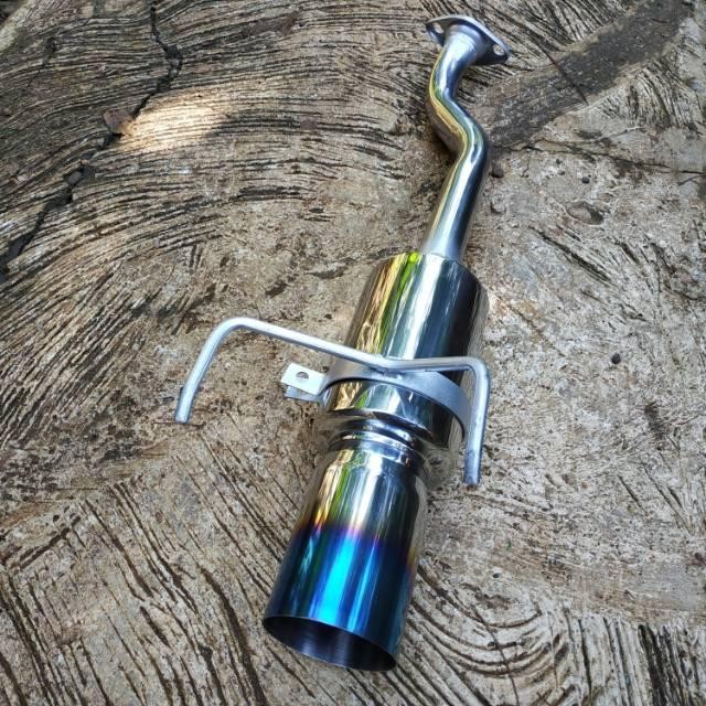 Knalpot Racing Mobil Honda Brio /All New Brio /New Brio 2017+ Pnp System Baut