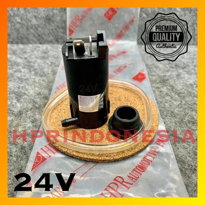 HPR MOTOR WASHER SEMPROTAN KACA 24V HINO DUTRO DYNA 110HT 125HT 130HT KUALITAS TERBAIK