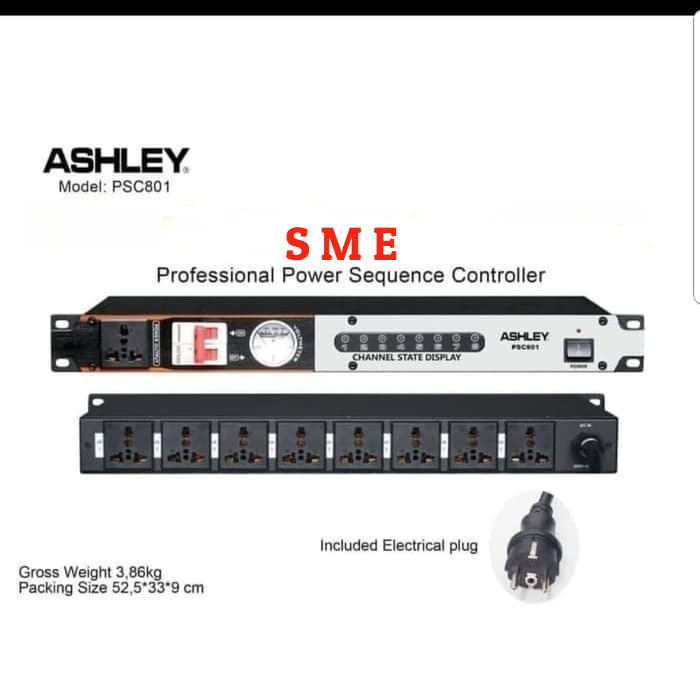 TERBARU POWER SQUENCE ASHLEY PSC801 POWER DISTRIBUTOR PROMO