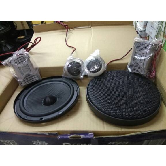speaker split 6" 2 way 2way