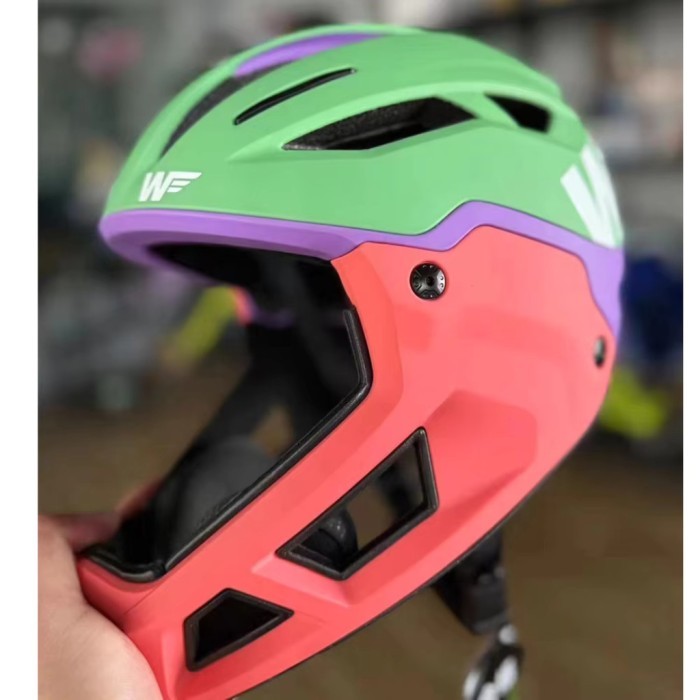 Helm Pushbike Www Run Plus Kid Bike Full Face Original Cocok Untuk Anak Race Balance Bike