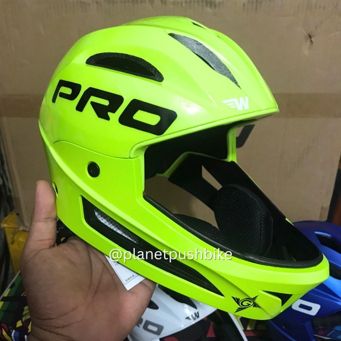 Helm Pushbike Gipsy G- Pro Full Face Original Untuk Race Balance Bike