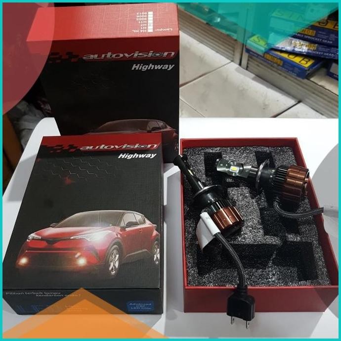 Led H7 Ninja 250 R25 Highway Autovision Garansi Resmi 1Th. Led H 7 H7