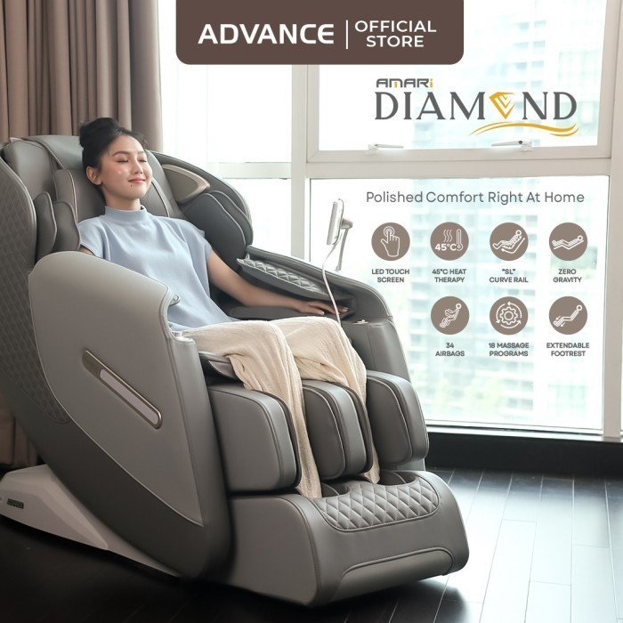 KURSI PIJAT ADVANCE AMARI DIAMOND MASSAGE CHAIR ELEKTRIK TERBARU