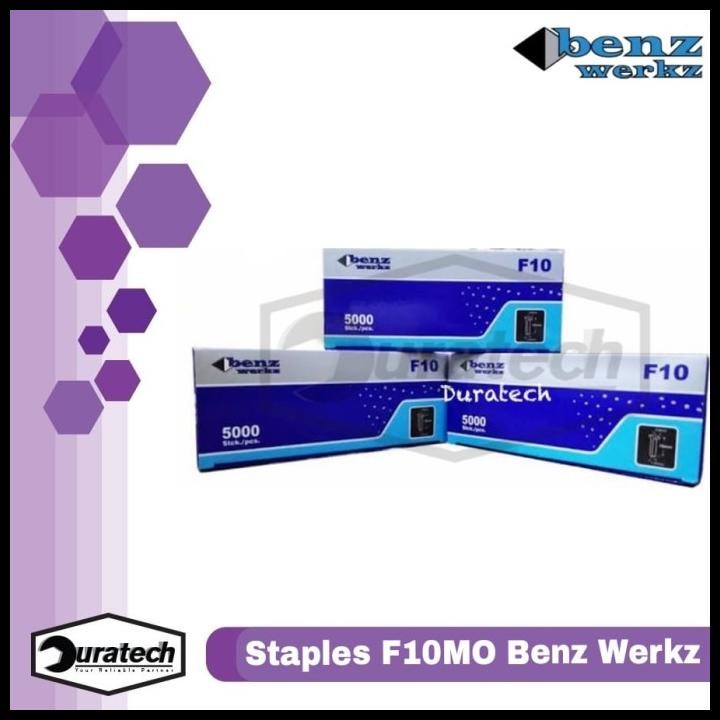 

Industrial Staples F10Mo / Isi Staples Tembak Angin / Paku Mabel Benz