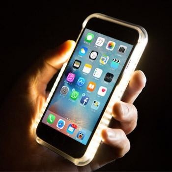 TERBARU! iPhone 6 PLUS Lumee Selfie LED Light Case Cover Casing Lampu Menyala