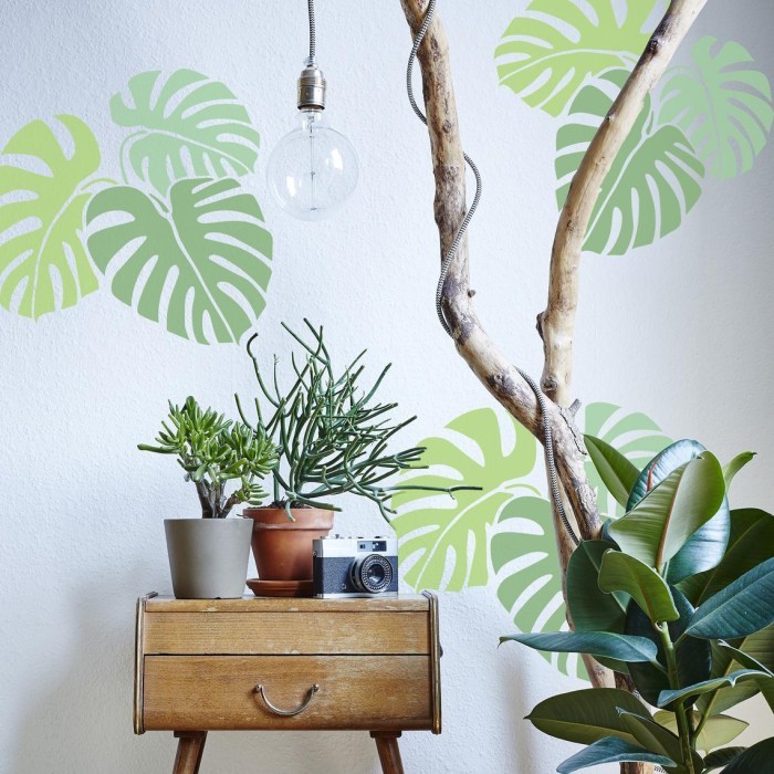 

TERBARU! Stencil Dinding Tropical ketebalan 200 micron Motif 4