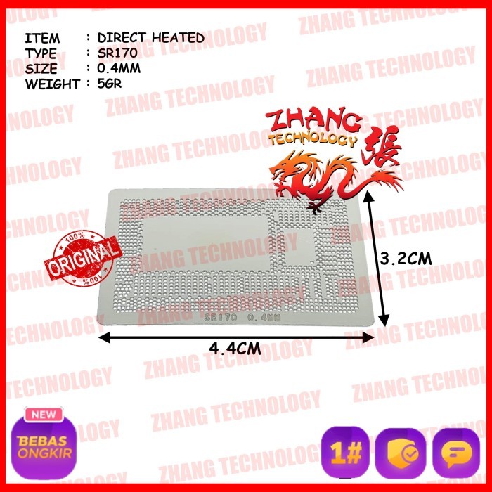 

TERBARU! DIRECTHEAT STENCIL DH SR170 SR27G SR1EF SR1EK SR16M SR16Z SR190 SR170