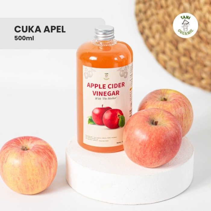 

Tani Organic Cuka Apel 500 ml - Apple Cider Vinegar Tani Organic 500 ml - Cuka Apel Dehealth