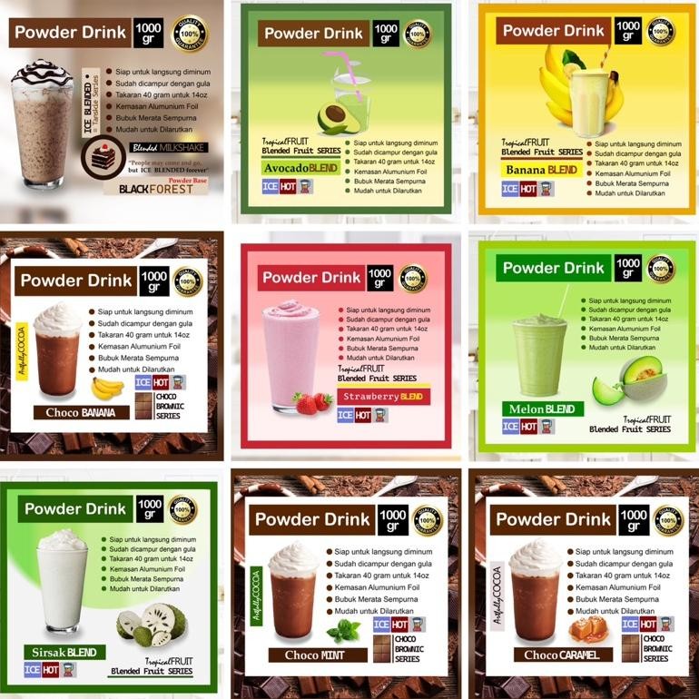 

Bubuk Avocado Blend 1kg [Ready to Drink] #036