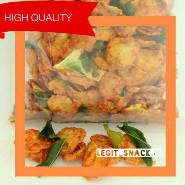 

Emping Thailand Pedas Manis / Emping Daun Jeruk Manis Pedes 500 Gram