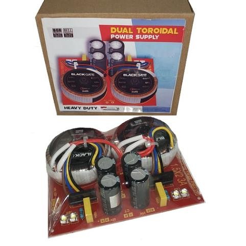 Ready stock] TRAFO 3A DUAL TOROID CT 25V ( 1.5A x 2 ) TRAVO BLACKGATE PSU 3 AMPER
