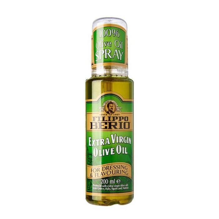 

Filippo Berio Extra Virgin Olive Oil Spray - 200 Ml Terbaru 100 % Original