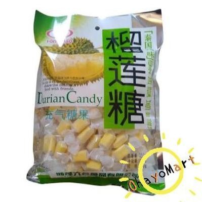 

Hong Mao Durian / Durian Candy / Permen Durian / Permen Lunak 350grm