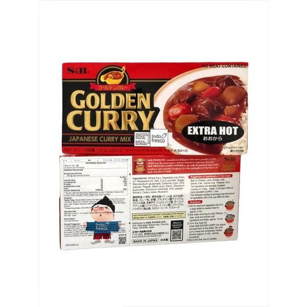 

Snb Golden Curry Sauce Mix- Bumbu Saus Kari 220G Termurah 100 % Original