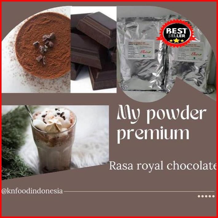 

Premium Powder Rasa Royal Chocolate -Powder Royal Chocolate Premium Termurah 100 % Original