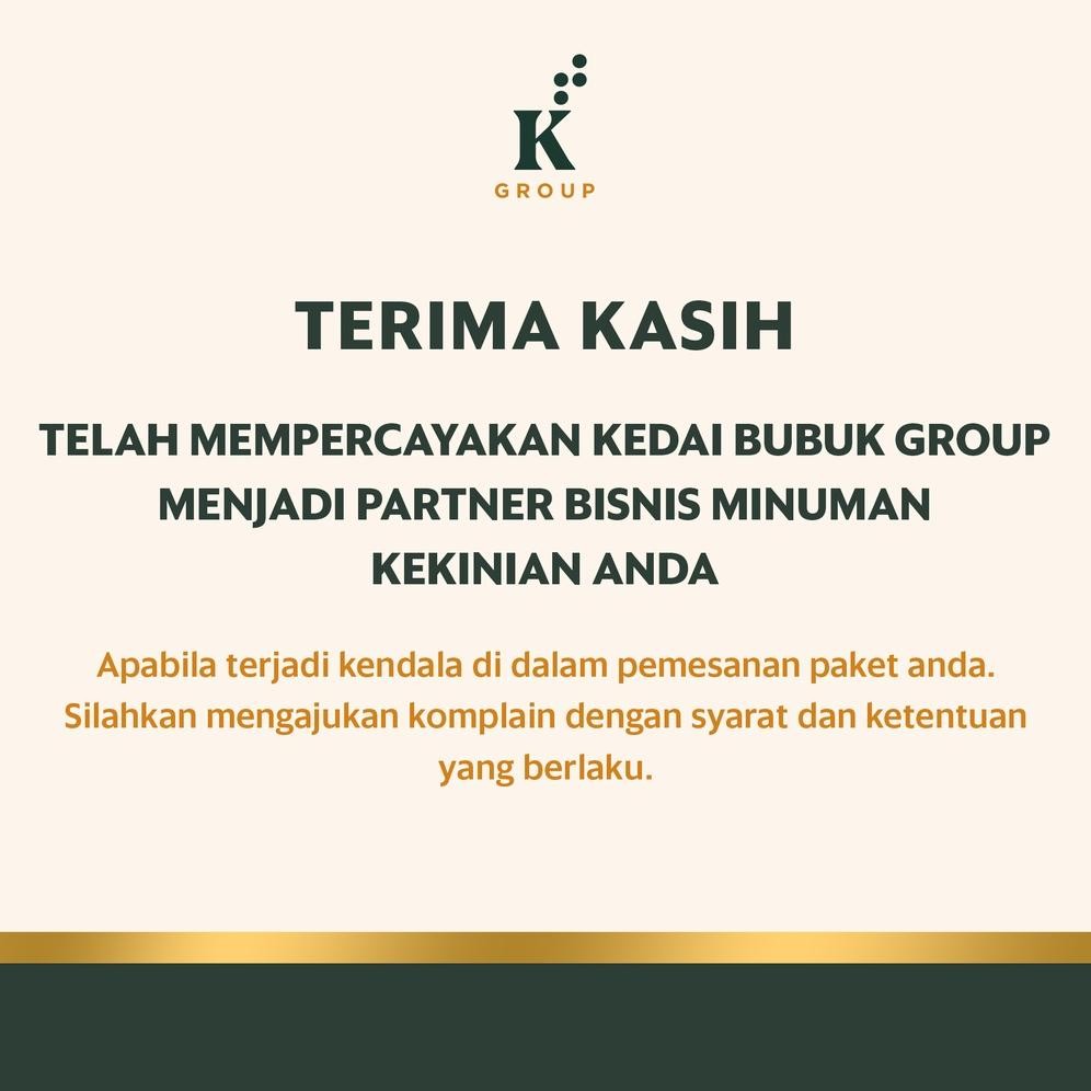 

Bubuk Minuman Bubble Powder Drink Melon 1kg