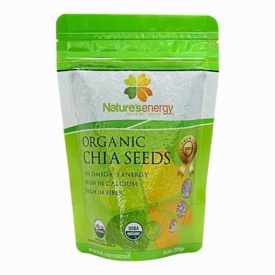 

Bisa Grab ! Nature's Energy Organic Chia Seeds 100-500g