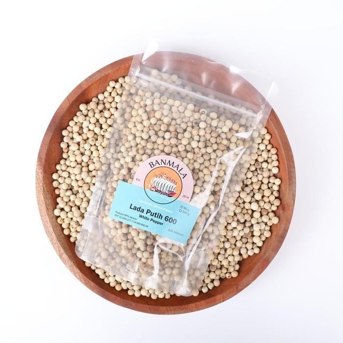 

Lada Putih Premium Sortir Bersih 500G White Pepper Banmala Rempah Terlaris 100 % Original