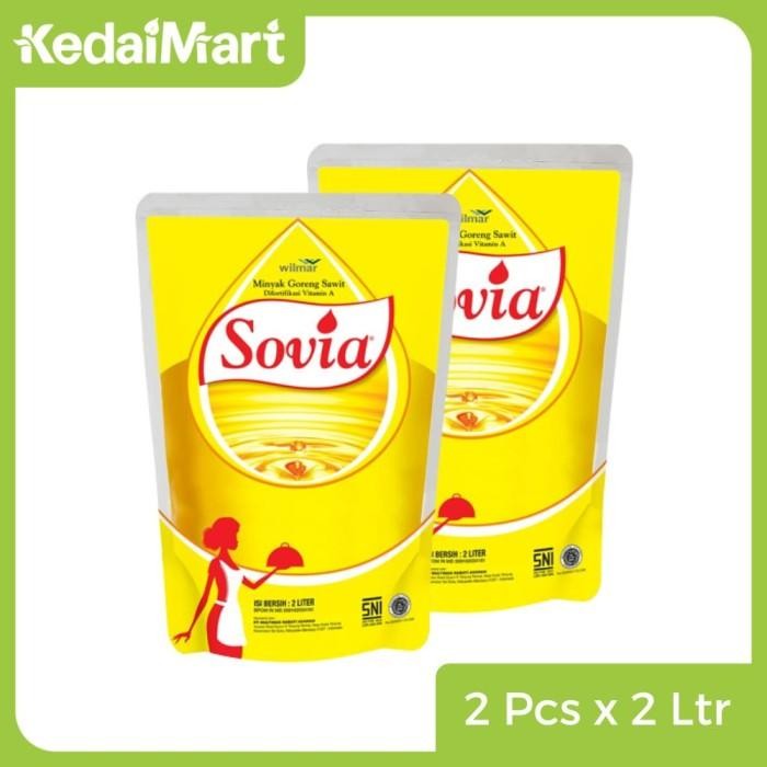 

Khusus Sameday Dan Instant - Paket Bundling Minyak Goreng Sovia 2 L Termurah 100 % Original