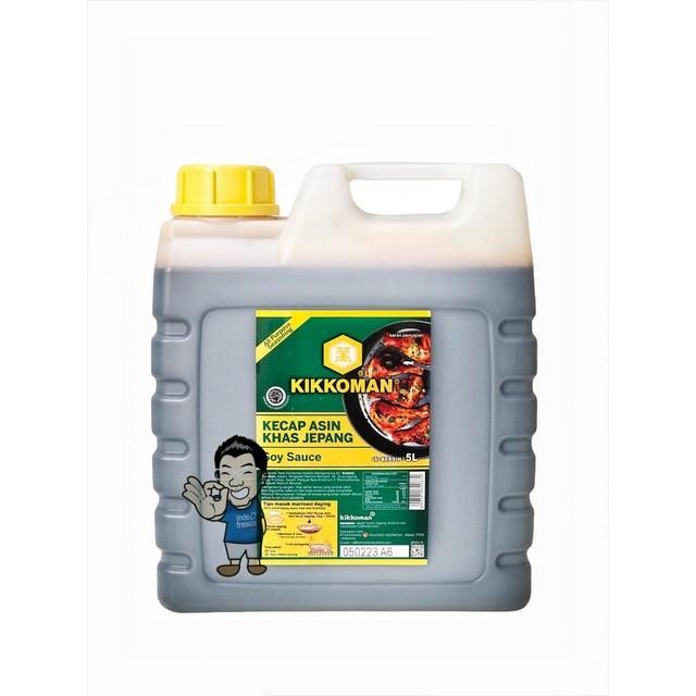 

Kikkoman Soy Sauce- Kecap Jepang Jerigen 5L Termurah 100 % Original