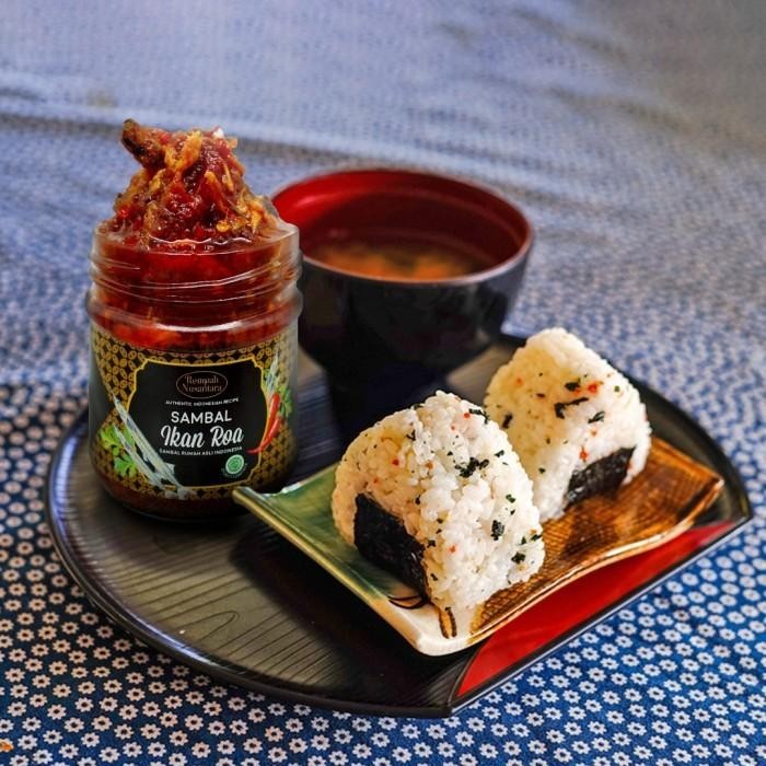 

Paket Sambal Roa 2 X 120 Gr & Bumbu Nasi Goreng Roa 2 X 50 Gr Terlaris 100 % Original